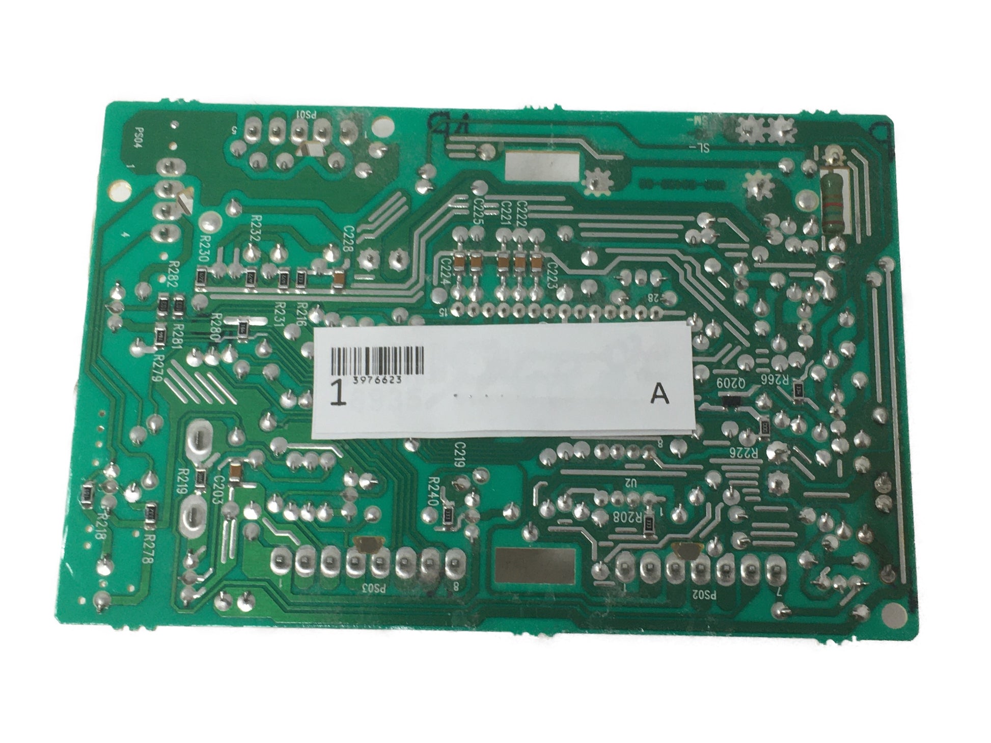 Whirlpool Dryer Control Board 3976623 - Front View