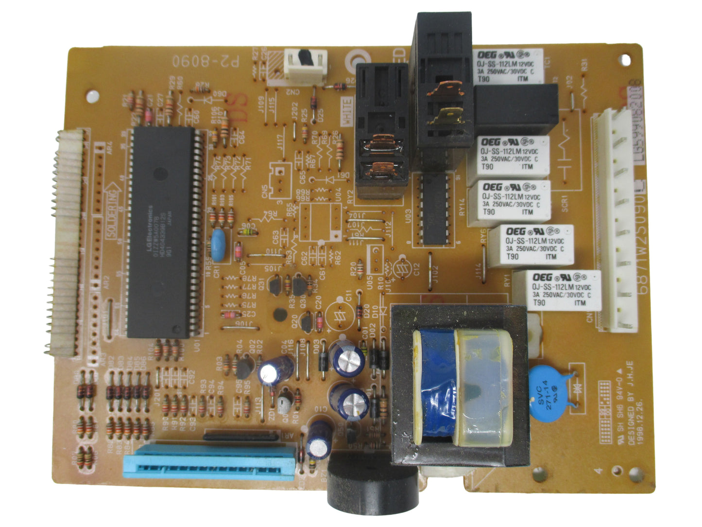 LG Microwave Control Board 6871W2S090C