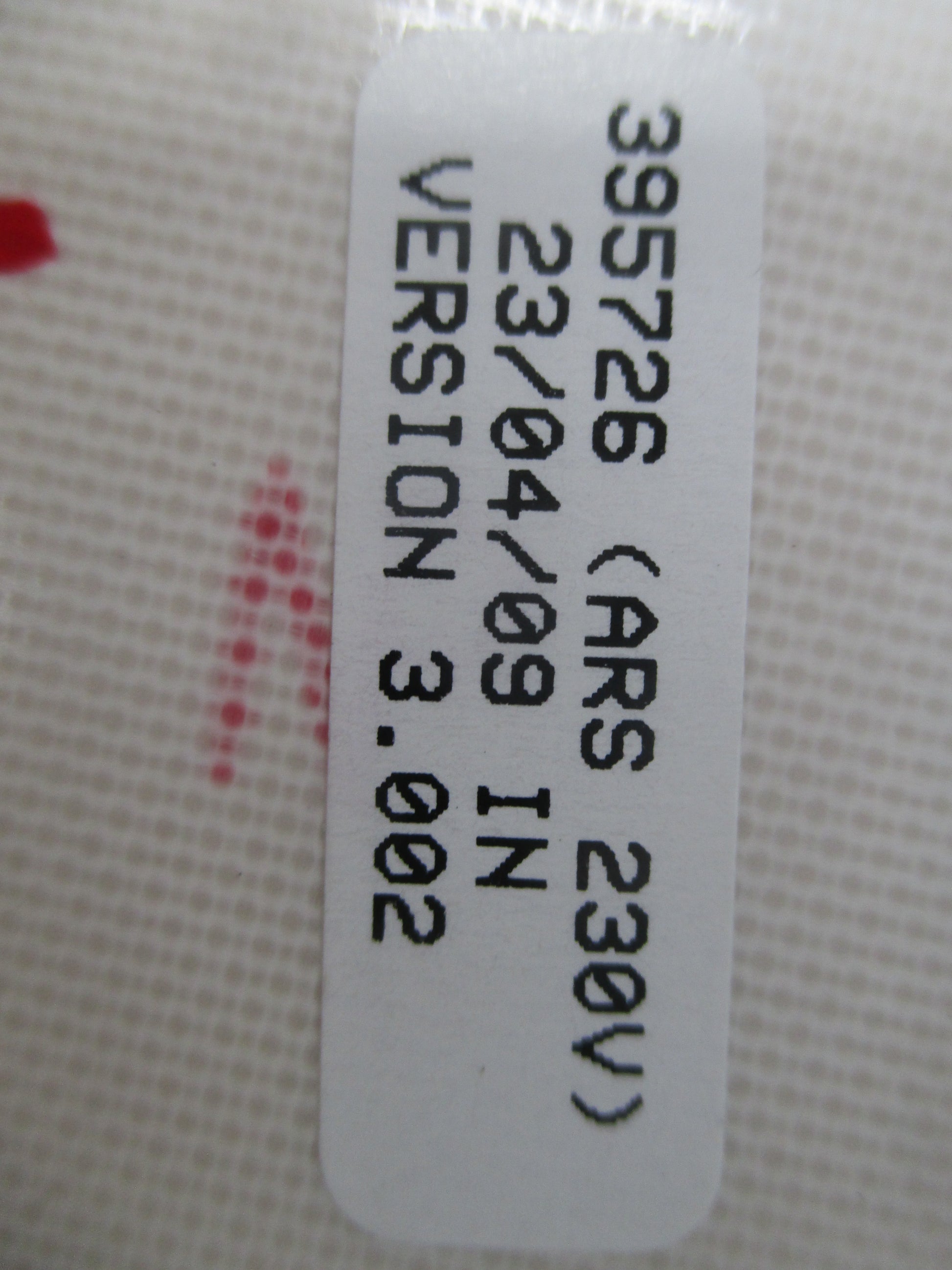 Fisher Paykel Dryer Control Board 395726P - Side View