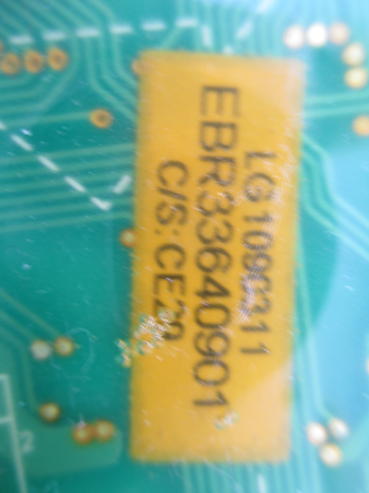 LG Dryer Main Control Board EBR33640908 – Tested & Works Perfect (Used)