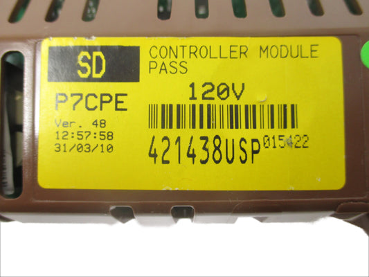 Fisher Paykel Washer Control Board 421438USP - Side View