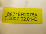 6871ER2078A LG Washer Control Board *1 Year Guaranty* FAST SHIP