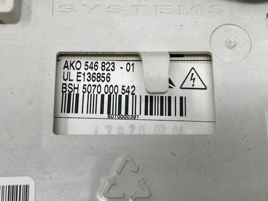 Siemens Bosch Control Board - Side View