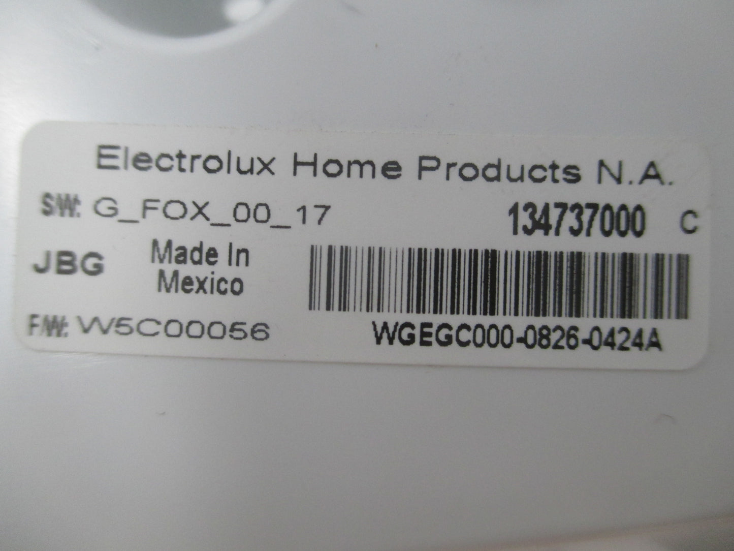 134737000 REFURBISHED Frigidaire Washer Control LIFETIME Guarantee FAST SHIP
