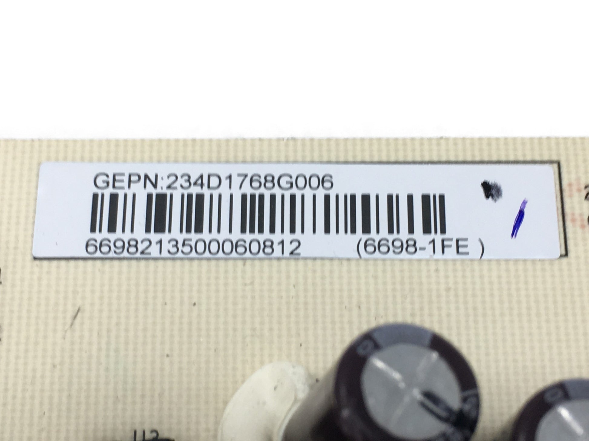 GE Dryer Control Board 234D1768G006 - Side View