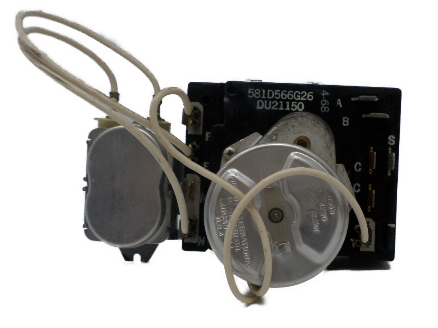 GE Dryer Timer 581D566G26 - Front View