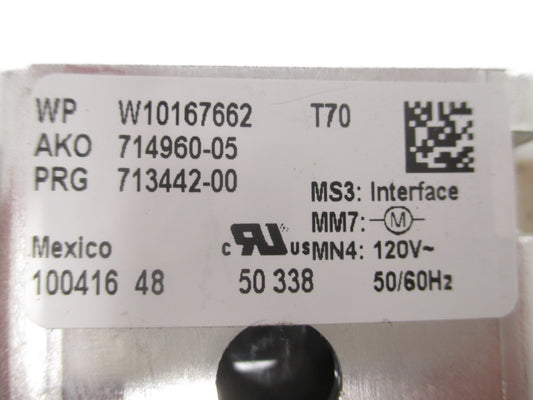 W10167662 Whirlpool Washer Control Board *1 Year Guaranty* FAST SHIP