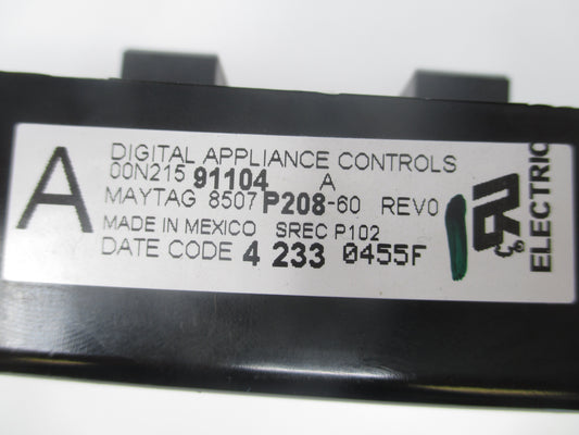 8507P208-60  White Maytag Stove Control ⚡2 Year Warranty ⚡ Fast Shipping⚡