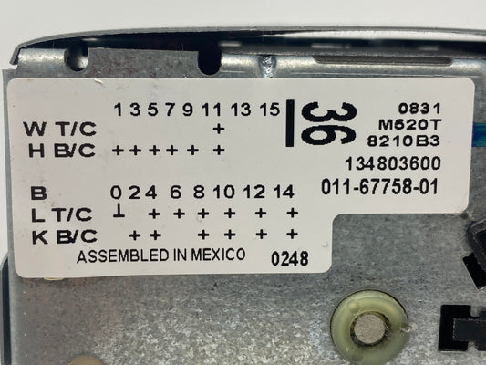 134803600 AAP REFURBISHED Frigidaire Washer Timer LIFETIME Guarantee Fast Ship