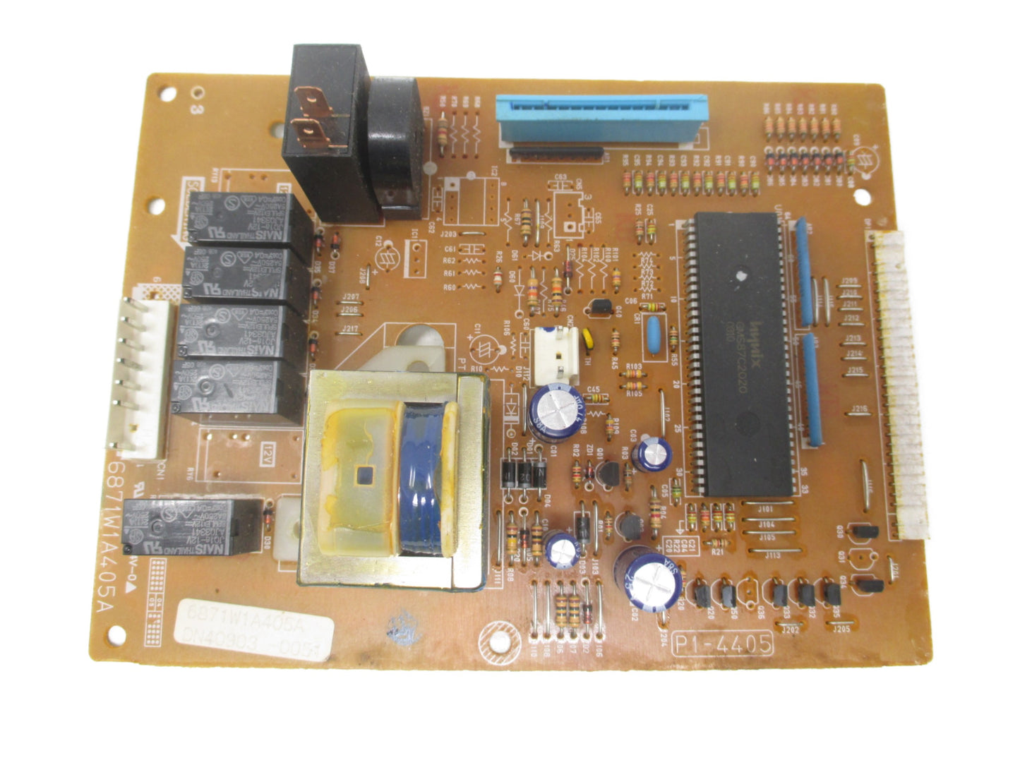 LG Microwave Control Board 6871W1A405A - Front View